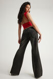 Luca Low Rise Bootleg Jean, LILLITH BLACK/ANGEL WINGS - example image 1