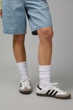 Slouchy Fashion Sock, WHITE - alternate image 1
