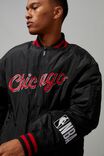 Nba Bomber Jacket, LCN NBA CHICAGO BULLS/BLACK RED - alternate image 2