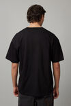 Oversized Music Merch T Shirt, LCN WMG BLACK/BURNA BOY TOLD THEM - alternate image 3