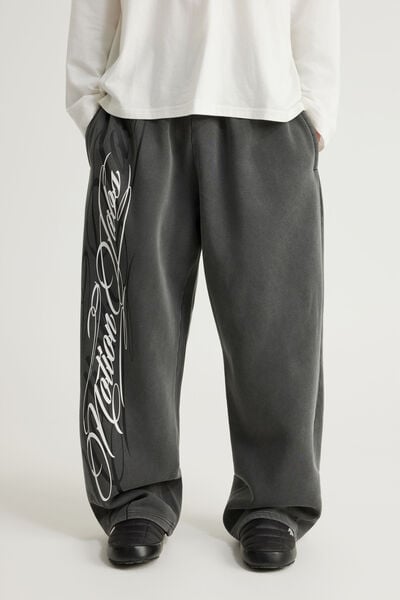 Baggy Trackpant, NTN Washed Black/Notion Labs