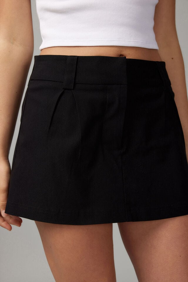 Mini Skort, BLACK