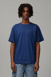 Relaxed Fit Basic T Shirt, ACADEMY BLUE - alternate image 1