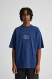 Heavy Weight Box Fit Graphic Tshirt, UC ACADEMY BLUE/SAINT JEAN - alternate image 1