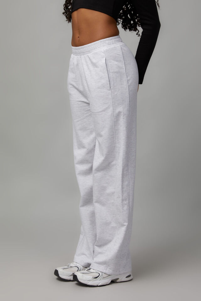 Relaxed Trackpant, SILVER MARLE