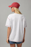 Baggy Graphic Tee, SILVER MARLE/USA ATHLETICS - alternate image 3