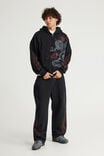 Baggy Trackpant, NTN WASHED BLACK/DRAGON - example image 3