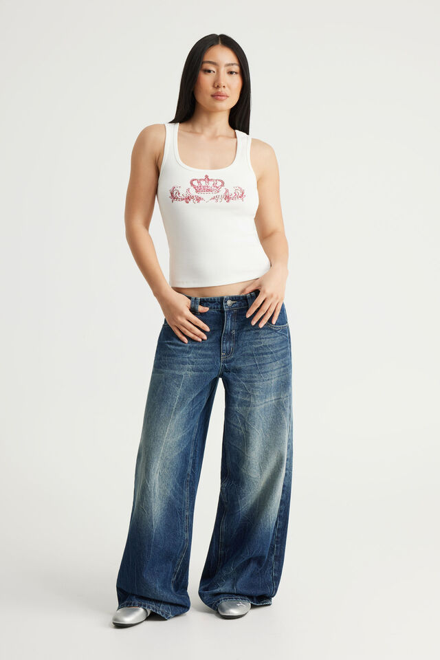Mega Baggy Jean, STRATOSPHERE INDIGO/ANGEL GIRL