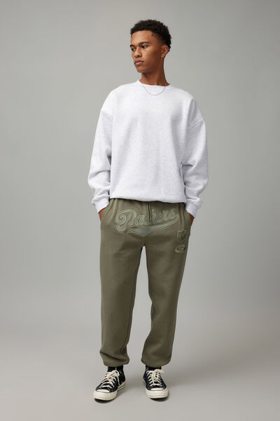 Nfl Relaxed Trackpant, LCN NFL DUSTY KHAKI/PACKERS SCRIPT