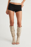 Raya Pull On Short, BLACK/HOT MESS HEART - example image 2