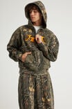 Half Half Zip Thru Hoodie, HH FORREST CAMO/GLOOP - example image 5