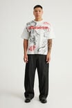 Notion Vintage Graphic Tshirt, NTN WHITE/DRAGON - example image 2