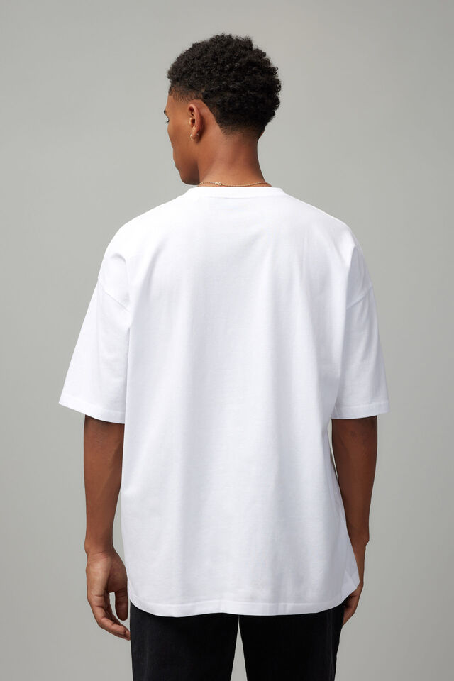 Essential Music Merch T Shirt, LCN MT WHITE/ICE CUBE LO FI