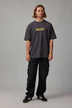 Oversized Music Merch T Shirt, LCN BRA SLATE/TUPAC THUG LIFE - alternate image 3