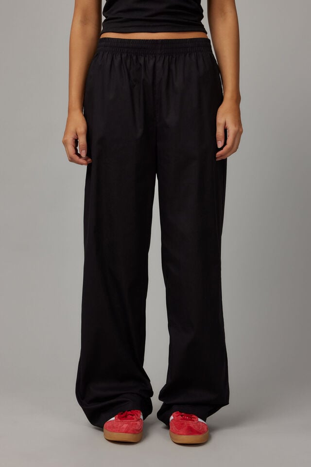 Tilly Relaxed Pant, BLACK