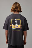 Oversized Music Merch T Shirt, LCN BRA SLATE/TUPAC THUG LIFE - alternate image 2