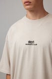 Half Half Box Fit Graphic T Shirt, HH FOG/WORKERS CLUB - alternate image 4