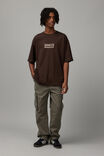 Box Fit Unified Tshirt, CHOC TORTE/BROOKLYN - alternate image 2