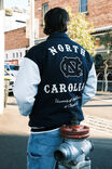 North Carolina Varsity Jacket, LCN UNC NAVY/NORTH CAROLINA - alternate image 1