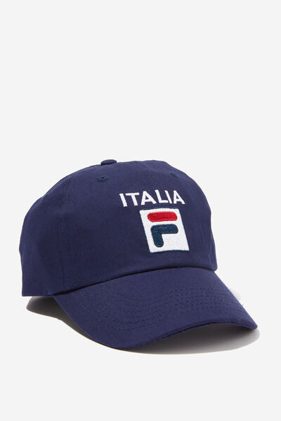 Lcn Fila Dad Cap Italia F Logo, LCN NAVY