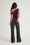 Luca Low Rise Bootleg Jean, STORM BLACK - example image 4