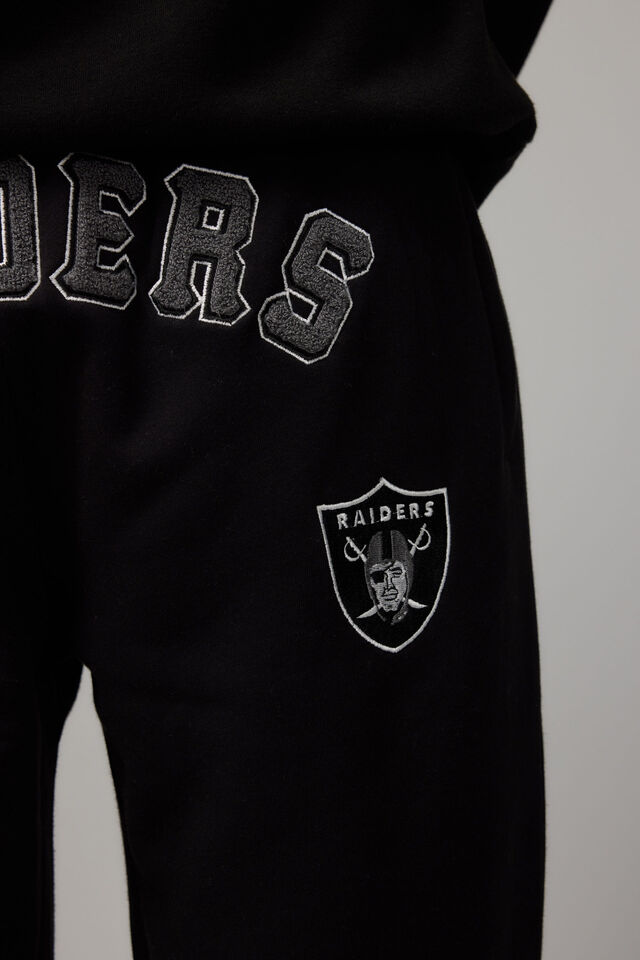Nfl Relaxed Trackpant, LCN NFL BLACK/RAIDERS WESTERN