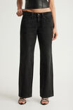 Luca Low Rise Jean, BACKSTAGE BLACK - example image 1