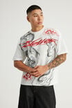 Notion Vintage Graphic Tshirt, NTN WHITE/DRAGON - example image 1
