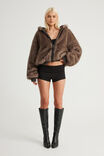 Raya Pull On Short, BLACK/STUDDED ANGEL - example image 3
