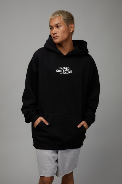 Unified Collective Hoodie, BLACK/UNIFIED BLOCK