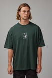 Box Fit Unified Tshirt, UC IVY GREEN/LA BADGE - alternate image 1
