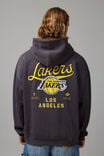 Nba Hoodie, LCN NBA SLATE/LA LAKERS SCRIPT - alternate image 1