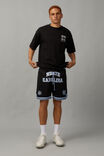 North Carolina Basketball Short, LCN UNC BLACK/NORTH CAOLINA - alternate image 1
