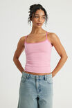 Kiki Cami, HYPER PINK/PINK MUSK STRIPE - example image 1