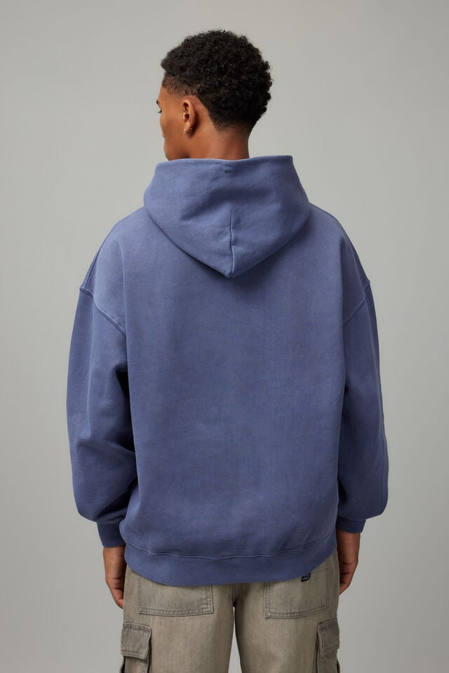 Washed Unified Hoodie, WASHED NAVY/FAIRFAX AVE