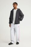 Authentics Oversized Zip Thru Hoodie, SLATE - example image 2