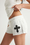 Fleece Mini Short, NTN CLOUD/GOTHIC - example image 4