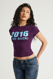 Fitted Graphic Tee, SYRAH/2016 IS SO BACK - example image 5