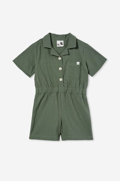 Holly Playsuit, SWAG GREEN