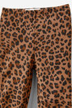 Francine Flare Pant, TAUPY BROWN/LEOPARD - alternate image 2