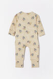 Mickey Mouse The Long Sleeve Zip Romper, LCN DIS RAINY DAY/MICKEY S BEST PALS - alternate image 3