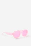 Kids Oversized Square Sunglasses, STRAWBERRY MILK - example image 2