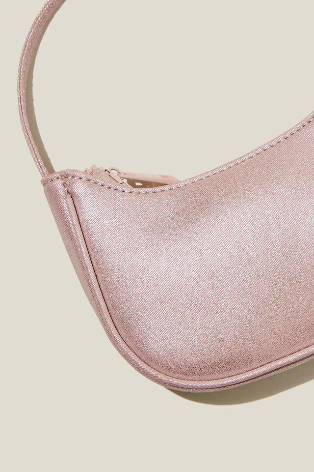 Kristy Shoulder Bag, PINK METALLIC