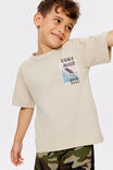 Essentials Graphic Short Sleeve Tee, RAINY DAY/SURF - example image 2