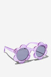 Kids Daisy Sunglasses, LILAC DROP GLITTER - alternate image 2