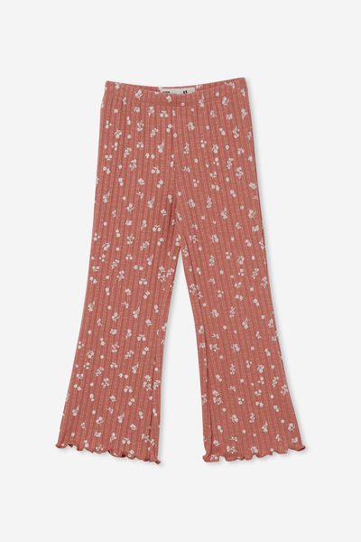 Francine Flare Pant, CLAY PIGEON DITSY