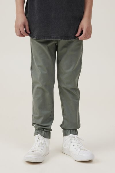 Will Cuffed Chino Pant, SWAG GREEN