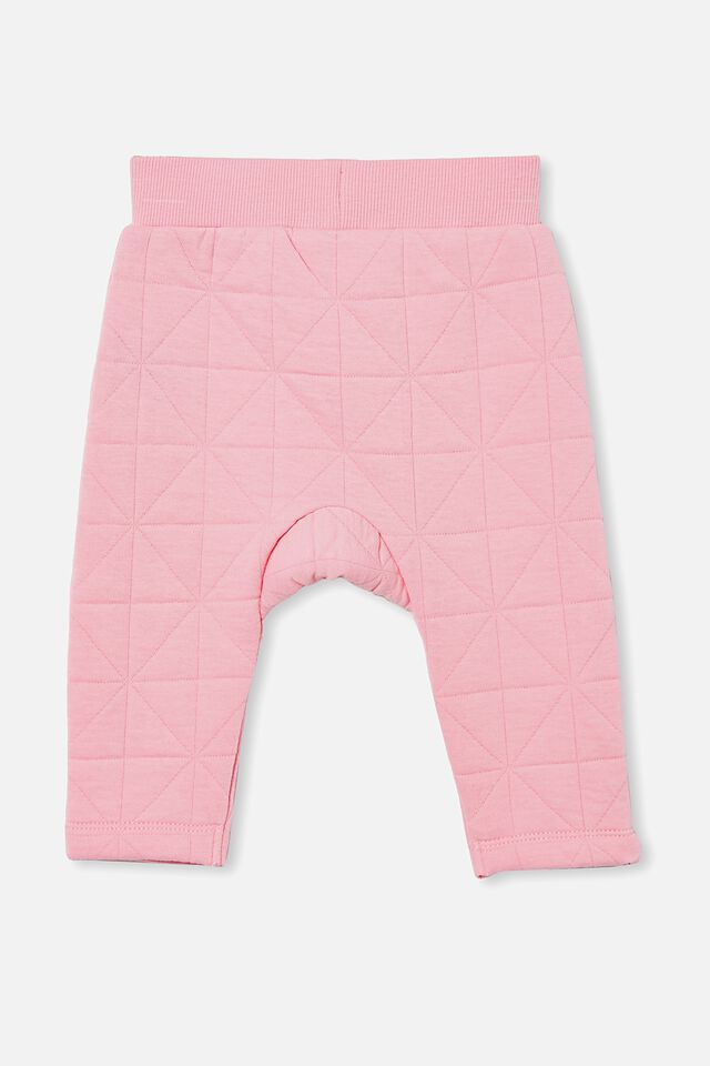 Emerson Quilted Trackpant, CALI PINK