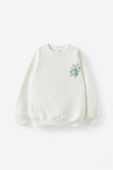Sammy Oversize Crew, VANILLA/SHARE THE JOY XMAS - example image 2