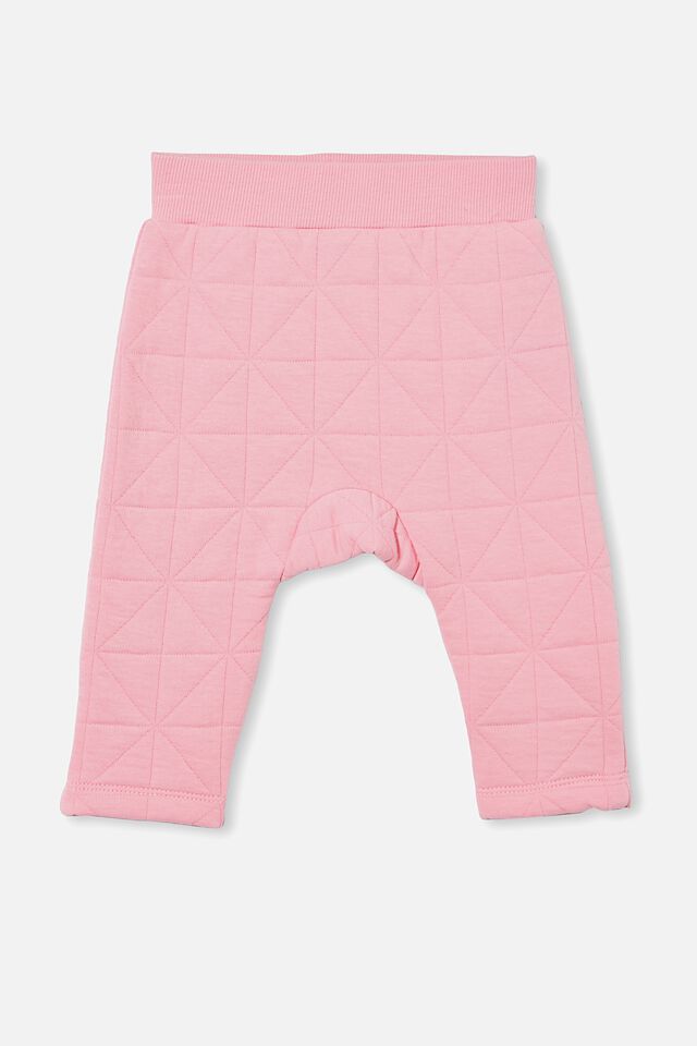 Emerson Quilted Trackpant, CALI PINK